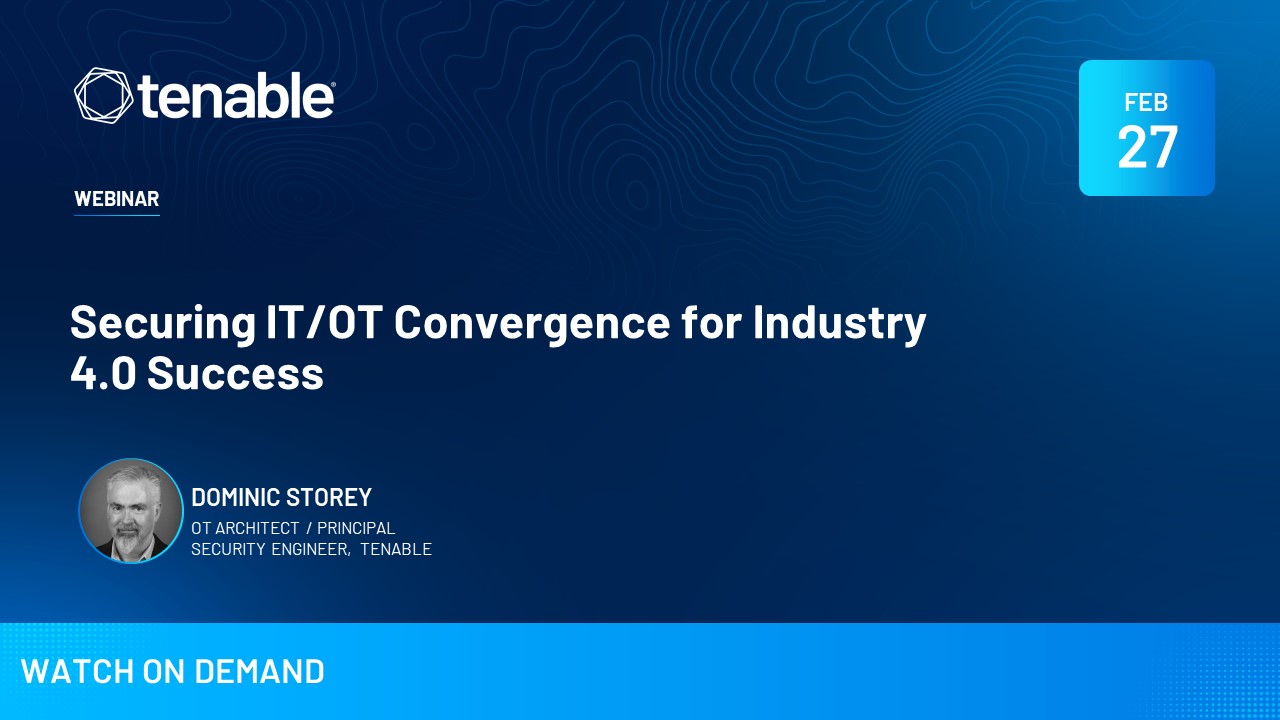 Securing IT/OT Convergence for Industry 4.0 Success